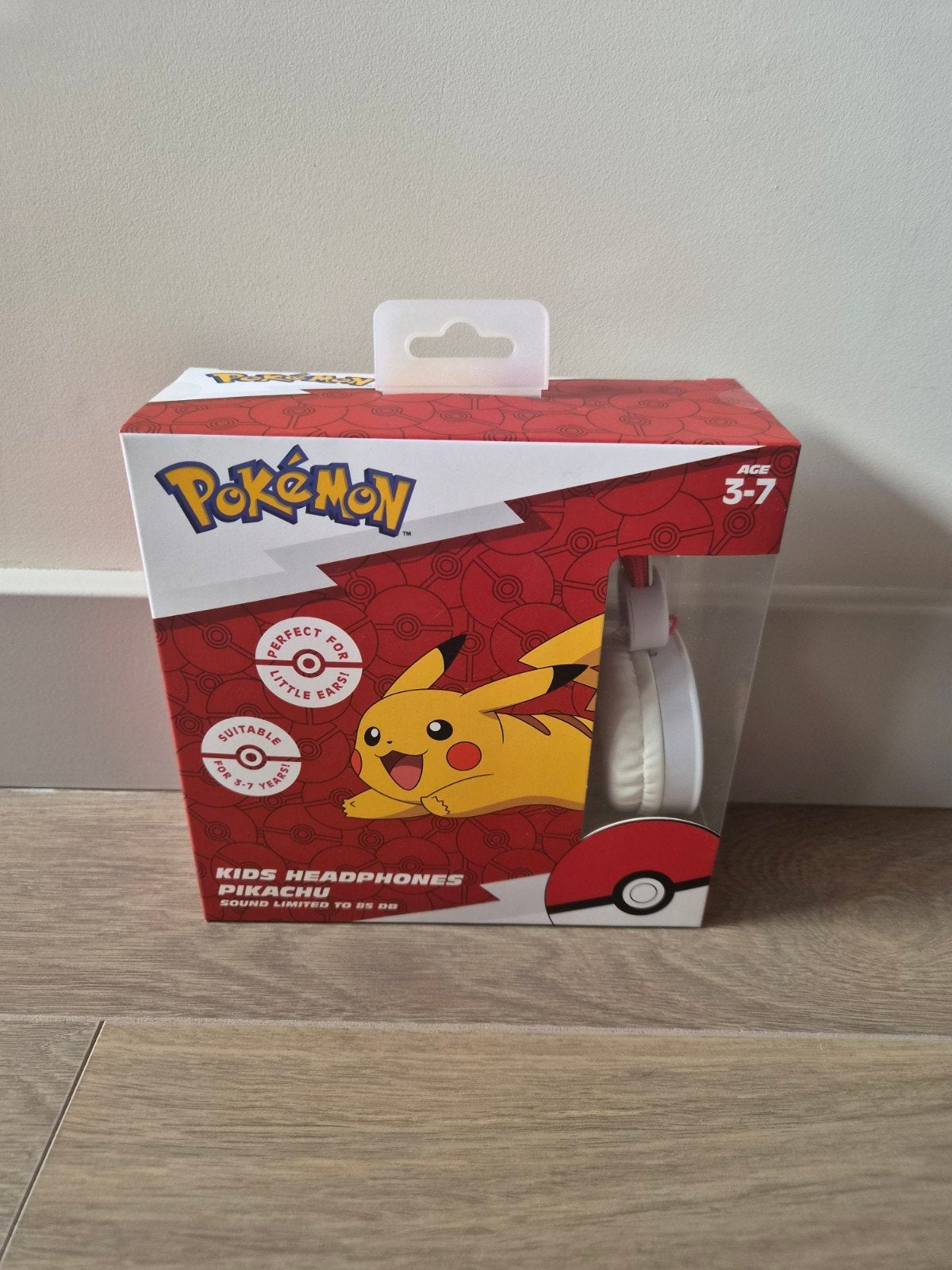 Pokémon Pikachu Kids Koptelefoon - Wit/Rood, Audio, Tv en Foto, Koptelefoons, Overige merken, Nieuw, Ophalen of Verzenden, Wit