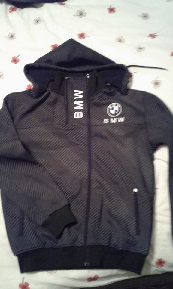 Sportief B.M.W Jack / vest. Met capuchon., Zwart, Nieuw, Overige maten, Ophalen of Verzenden