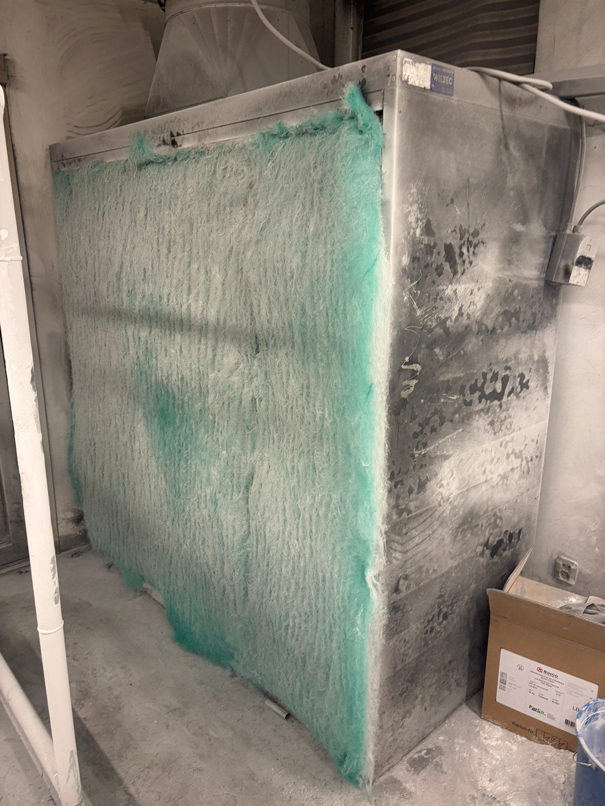 Spuitwand Afzuiger Wiltec spuitcabine zeer sterk goede staat, Auto diversen, Ophalen
