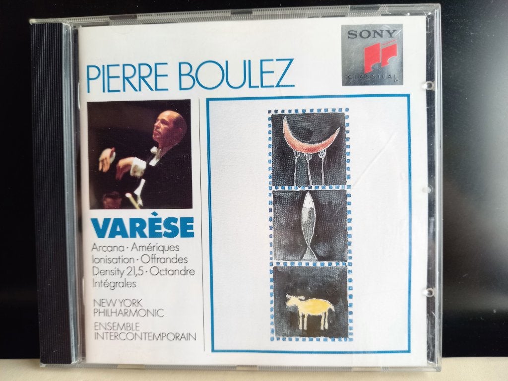 Boulez Pierr -Varese -NewYork Philharmonic/Intercontemporain, Ophalen of Verzenden, Modernisme tot heden, Zo goed als nieuw, Overige typen
