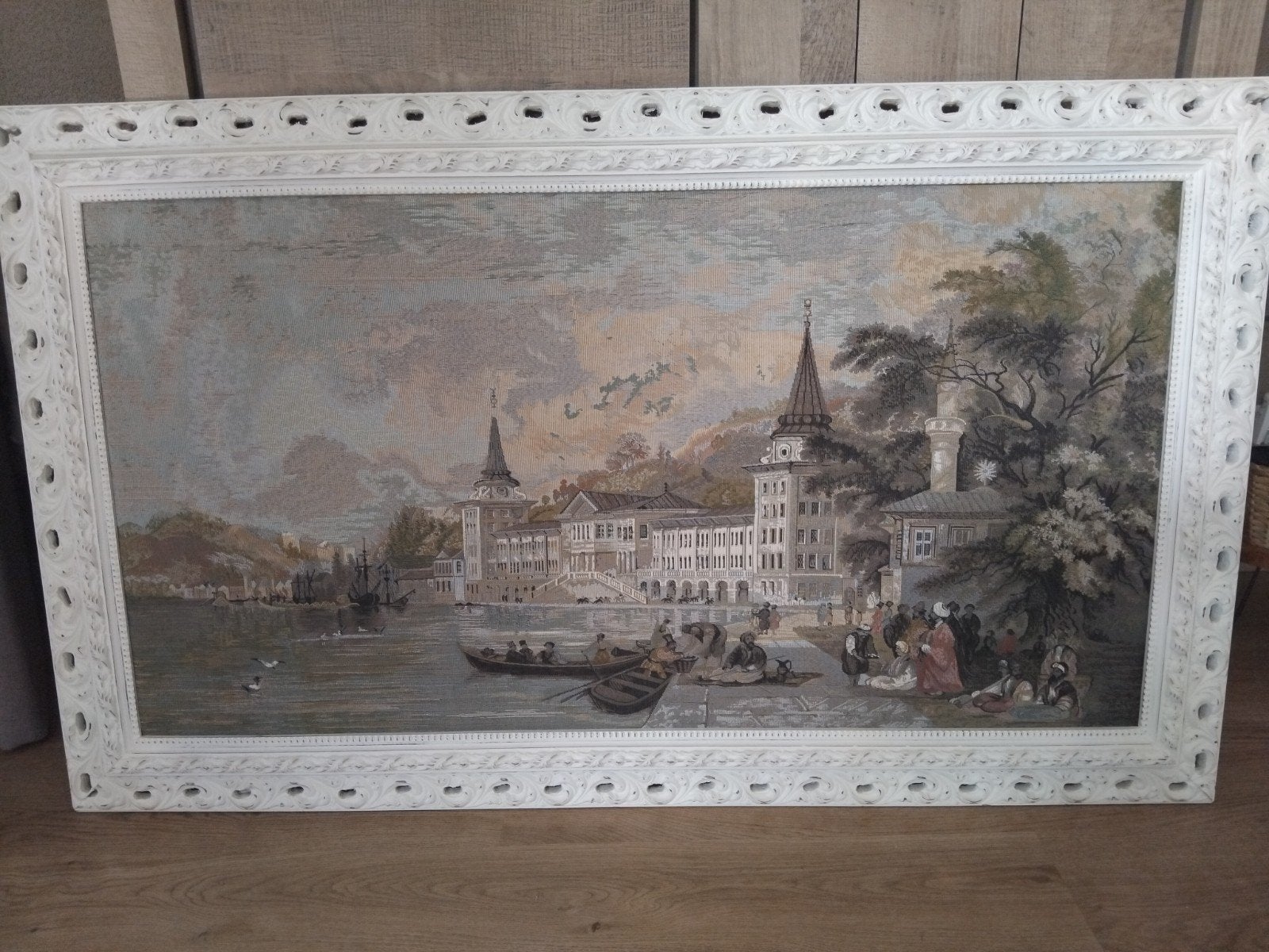 Gobelin wandkleed, Ophalen, Landschap