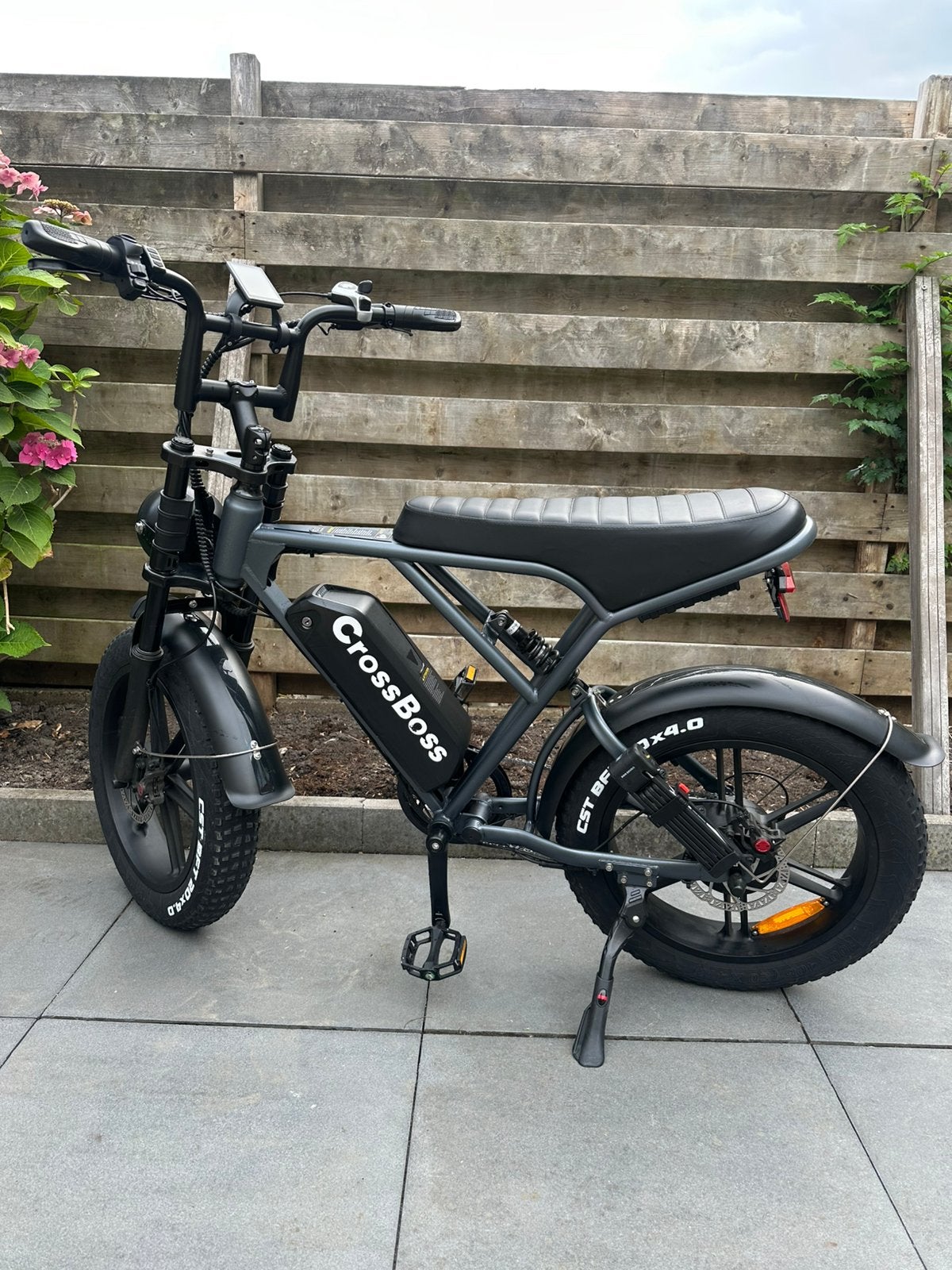 La Souris CrossBoss V18 Fatbike Grey – Nette staat, Fietsen en Brommers, Elektrische fietsen, 59 cm of meer, Ophalen, Zo goed als nieuw