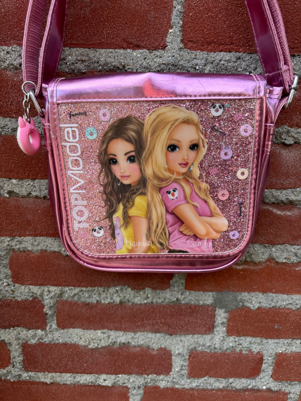 TopModel schoudertasje, Ophalen, Zo goed als nieuw, Roze