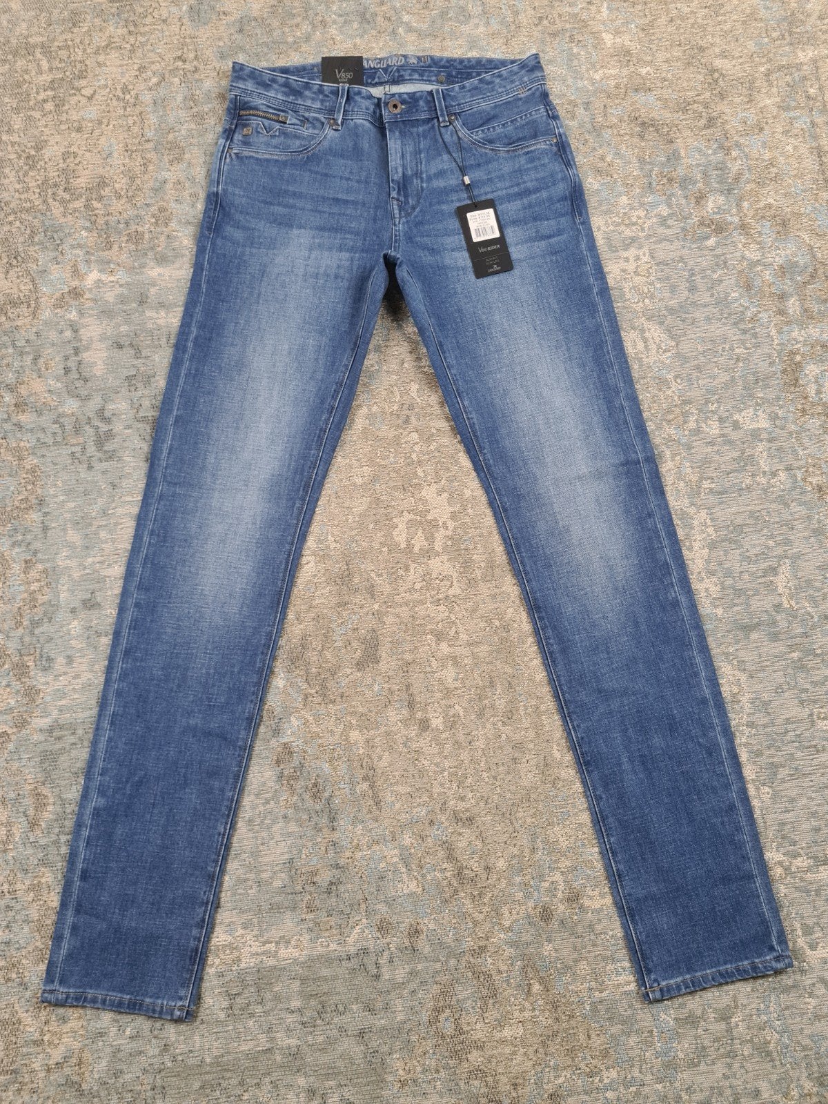 Vanguard V850 MBU W31 L36 NIEUW Slim STRETCH Bronno3136 Blue, New Yorkstraat 50, 1175 RD Lijnden, https://www.justbrands.nl/klantenservice