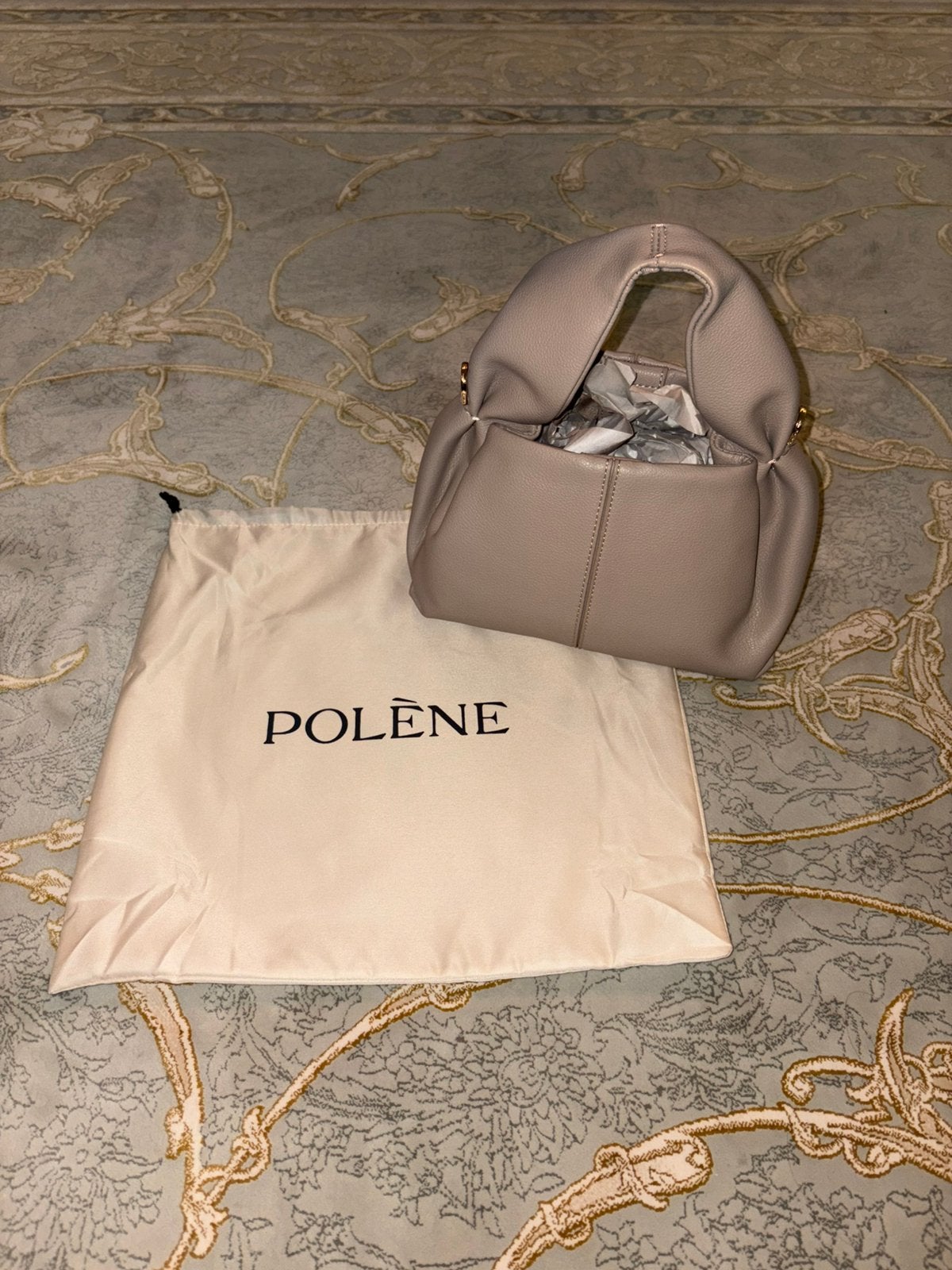 Polène Handtas, Sieraden, Tassen en Uiterlijk, Tassen | Damestassen, Verzenden, Nieuw, Beige, Handtas