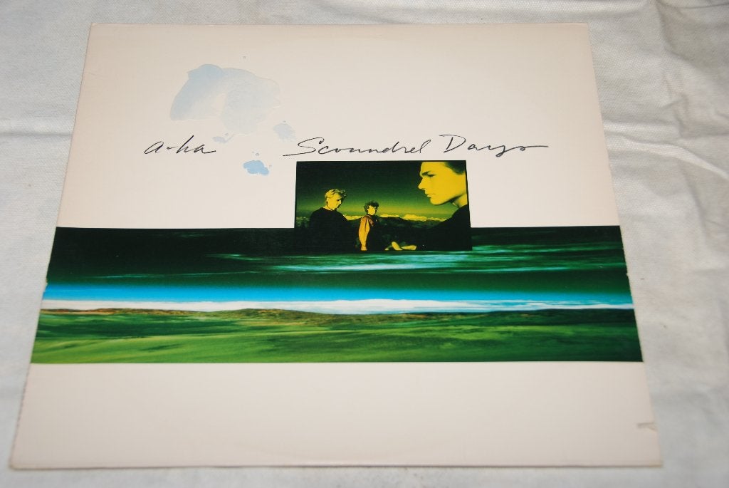 A-Ha – Scoundrel Days LP Vinyl, Cd's en Dvd's, Vinyl | Pop, Gebruikt, Fotohoes, 12 inch, Ophalen of Verzenden