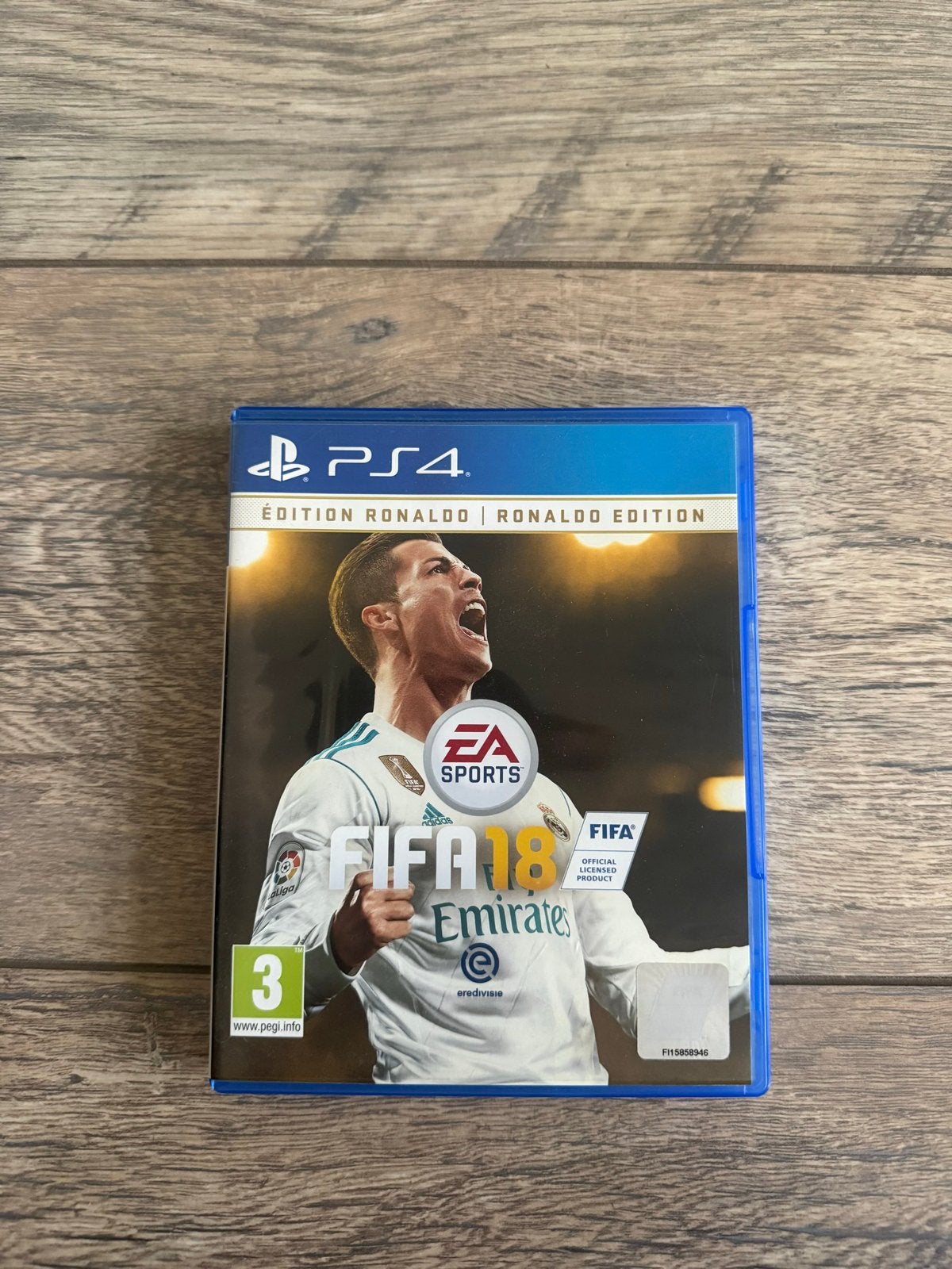 FIFA 18 Ronaldo Edition PS4 - Zo goed als nieuw, Eén computer, Ophalen of Verzenden, Zo goed als nieuw, Sport