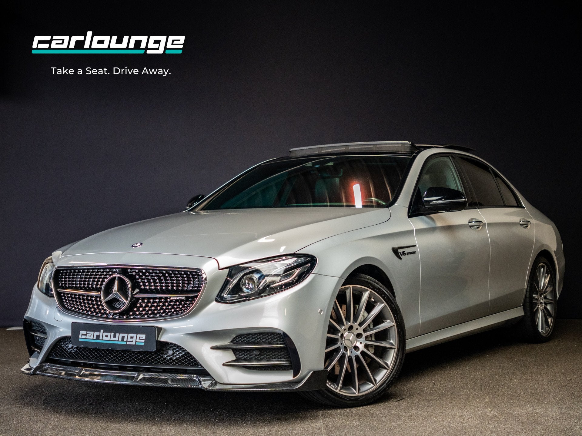 Mercedes-Benz E-Klasse AMG 43 4Matic Burmester | AMG pakket, Automaat, Gebruikt, Zwart, 2996 cc