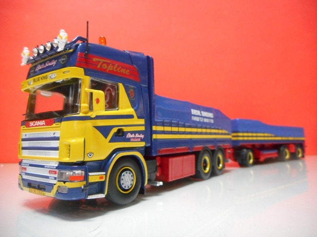 TEKNO SCANIA 4-SERIE BRDR SINDING, DENEMARKEN 81276, Ophalen of Verzenden, Nieuw, Bus of Vrachtwagen, Tekno