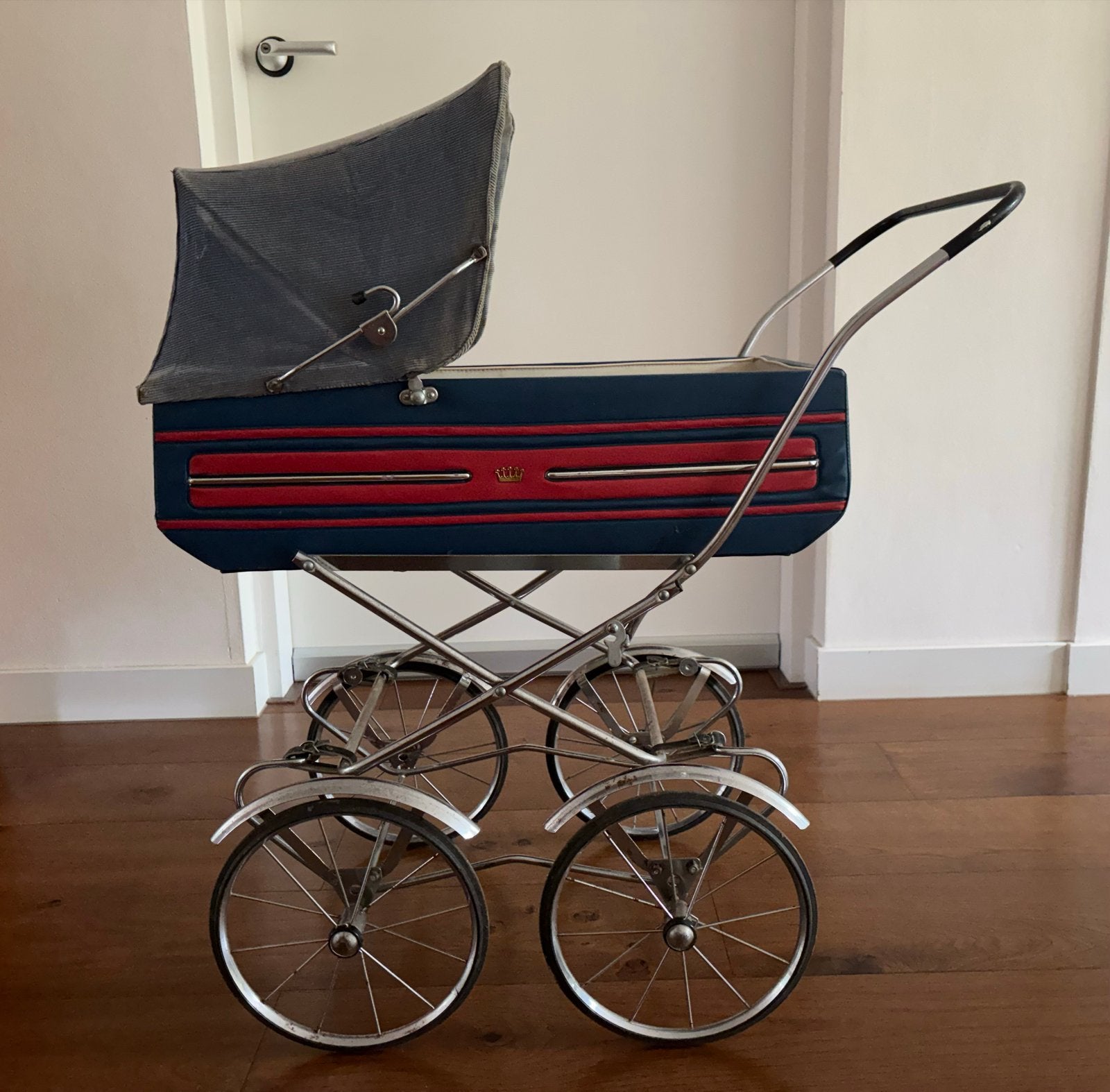 Vintage poppenwagen opknapper - Jaren '60/70, Ophalen, Gebruikt, Babypop
