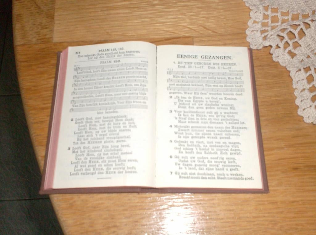 klein psalmboekje, Antiek en Kunst, Ophalen of Verzenden