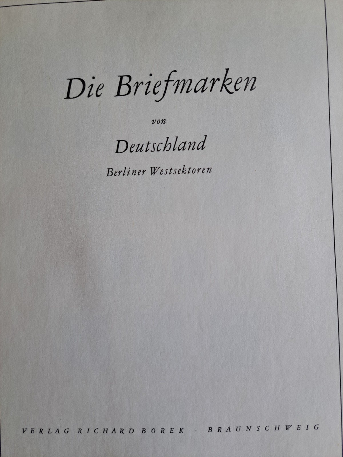 Postzegelalbum Duitsland Berliner Westsektoren, Ophalen of Verzenden
