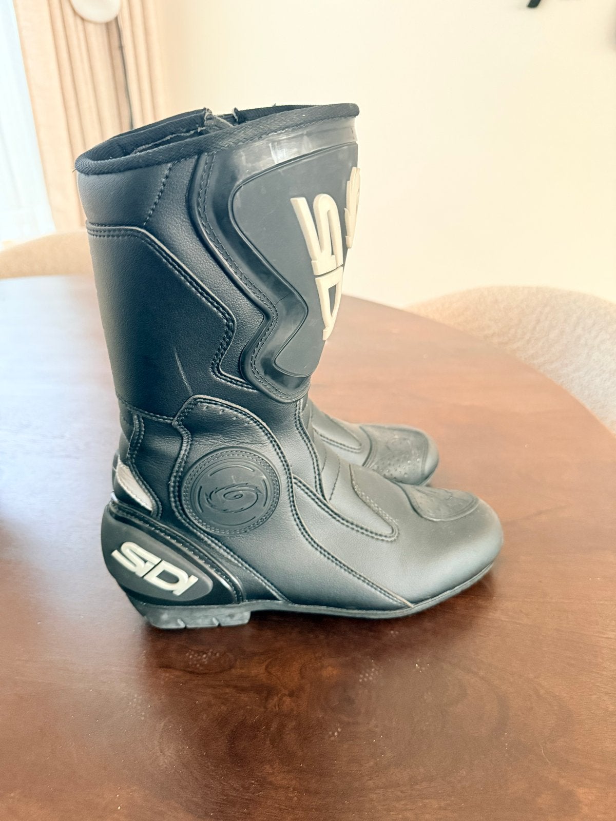 Sidi motorlaarzen maat 41 - Zwart, Motoren, Ophalen of Verzenden, Tweedehands, Dames, Laarzen