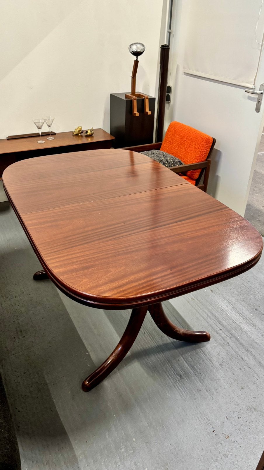 Vintage Uitschuifbare Eettafel Casala, Huis en Inrichting, Ophalen, ., ., Rechthoekig