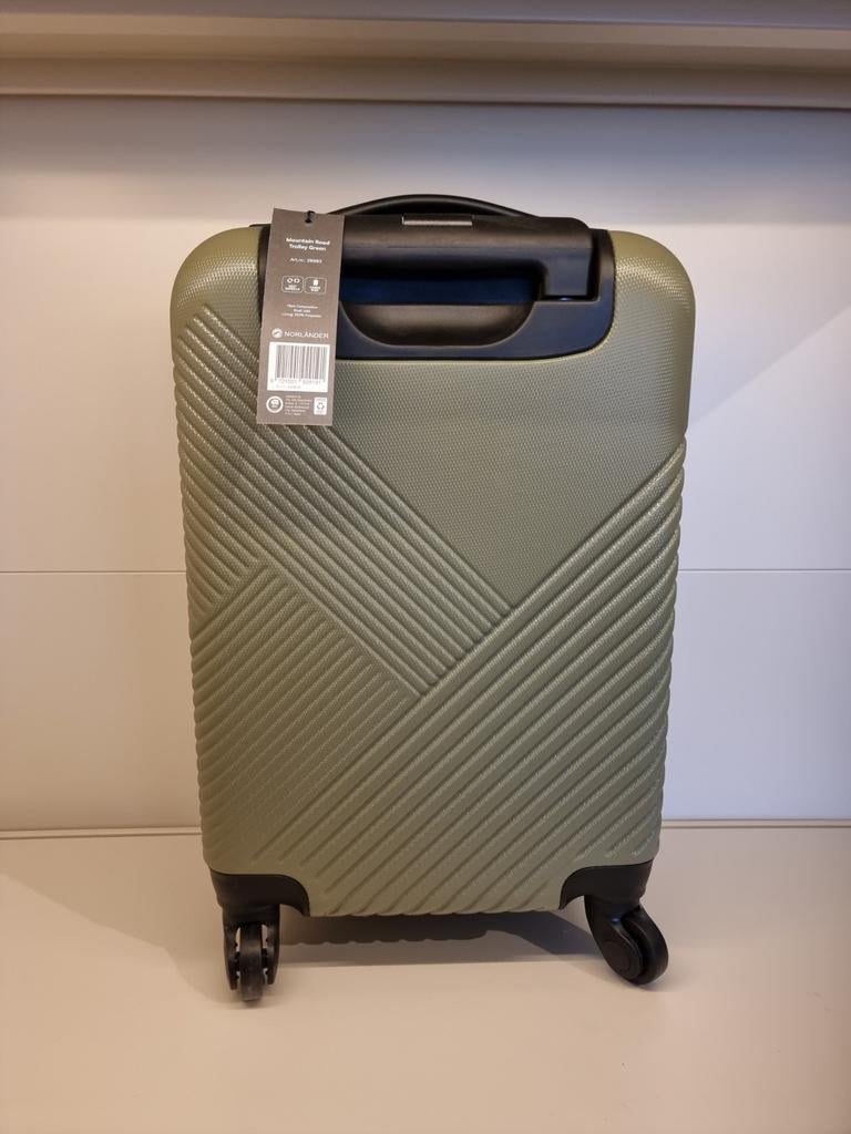 Nieuw Norlander trolley mountain road green handbagage, Sieraden, Tassen en Uiterlijk, Koffers, Ophalen, 50 tot 60 cm, Hard kunststof