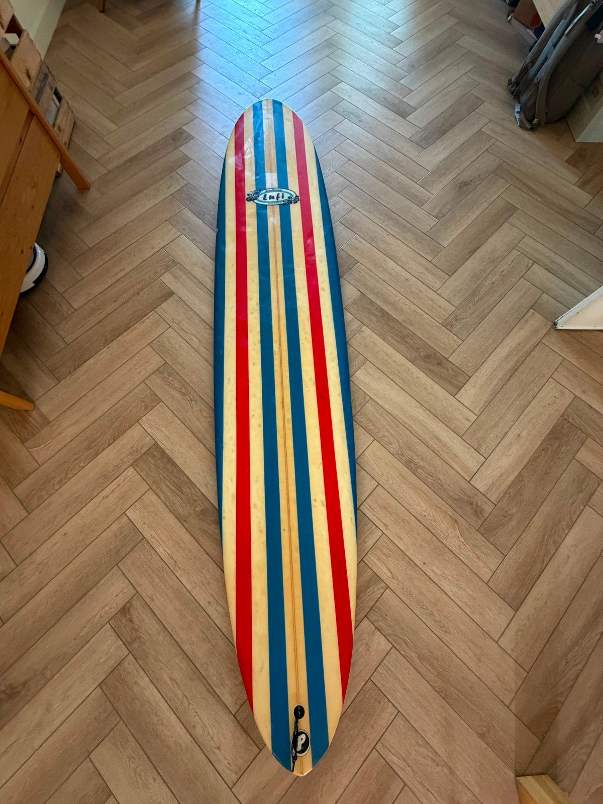 Lufi longboard 9,1, Watersport en Boten, Golfsurfen, Ophalen, Gebruikt, Longboard