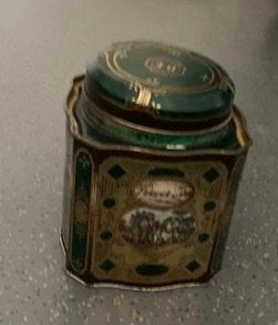 Oud Douwe Egberts blik, Ophalen of Verzenden, Gebruikt, Koffie, Douwe Egberts