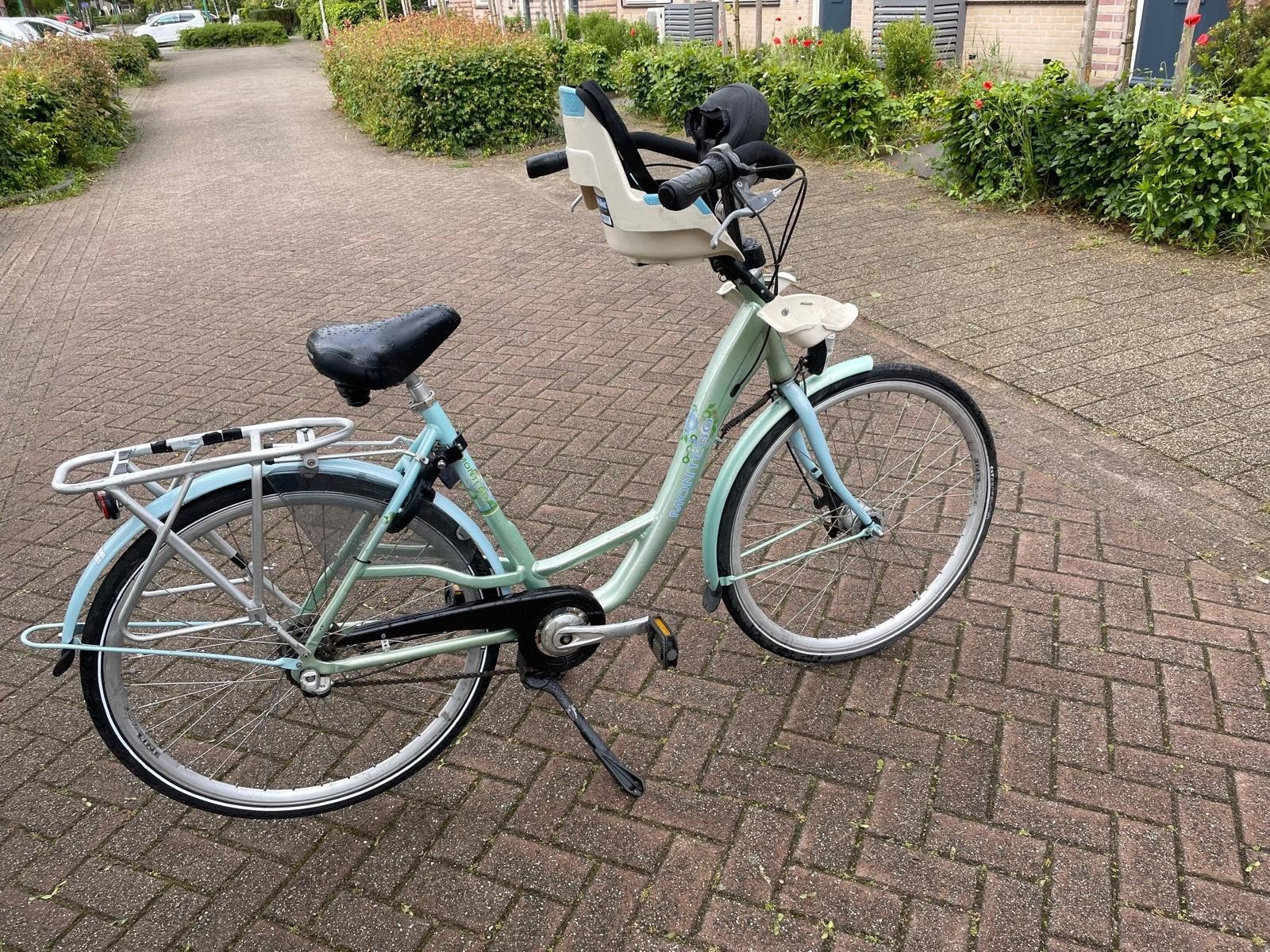 Montego moederfiets met kinderzitje, Versnellingen, 1 zitje, Ophalen, Overige merken