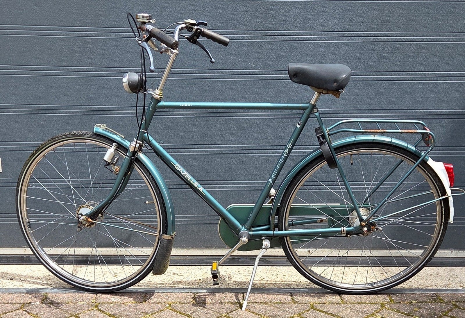 Gazelle herenfiets met 61 cm frame., Fietsen en Brommers, Fietsen | Heren | Herenfietsen, 57 tot 61 cm, Ophalen, Gebruikt, Gazelle