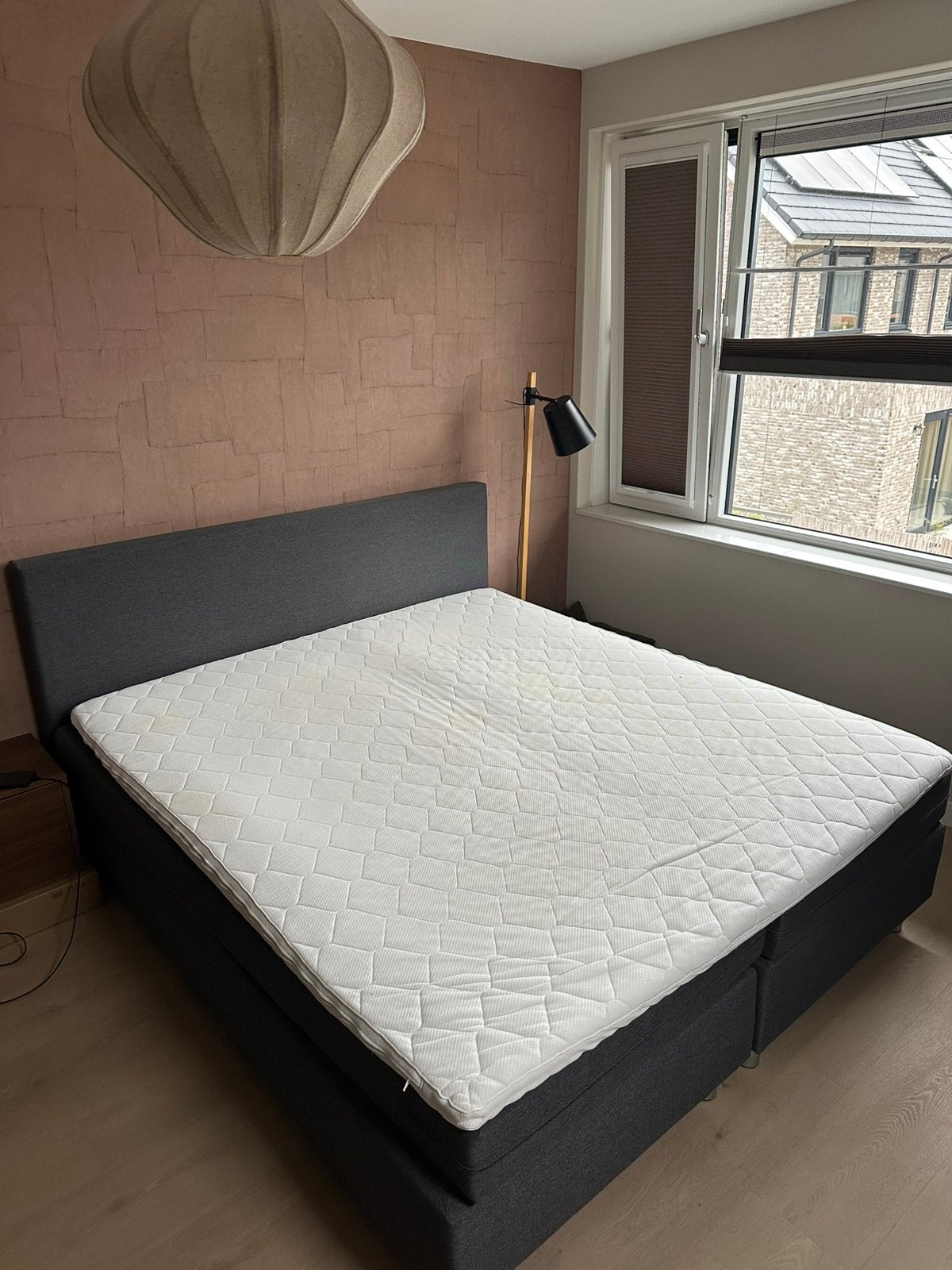 Boxspring 180x200 cm, Ophalen, Gebruikt, Tweepersoons, 180 cm