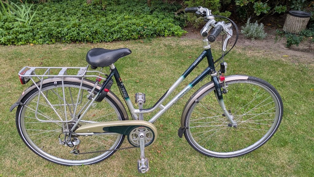 Koga Miyata Damesfiets zeer mooi, framemaat 50 cm, Fietsen en Brommers, Velgrem, Versnellingen, Zo goed als nieuw, 50 tot 53 cm