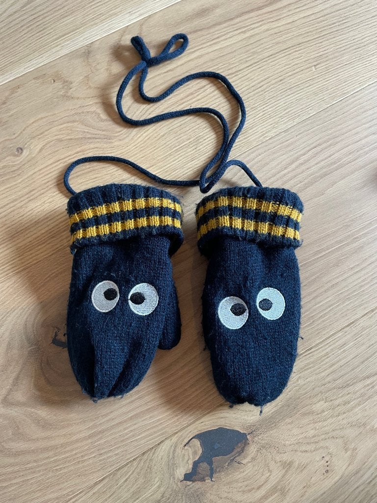 Kinder wanten handschoenen maat 98 / 104, Ophalen, Gebruikt, Jongen of Meisje, 104 of kleiner