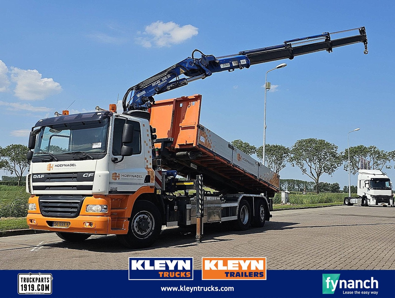 DAF CF 85.410 6x2 fan 6x4 pxp, Automaat, Euro 5, Overige kleuren, Bedrijf