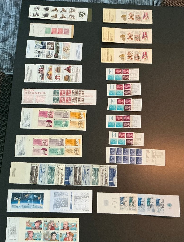 Partij Postzeglboekjes div landen, Verzenden, Buitenland