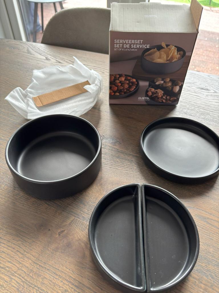 GUSTO snackbak, Ophalen of Verzenden, Zo goed als nieuw, 4 t/m 7 personen