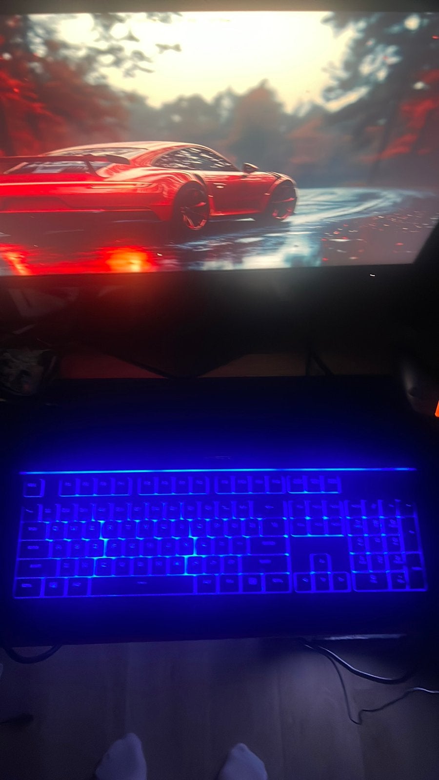 HyperX Alloy Core Membrane KeyboardRGB & Silent Caps, Computers en Software, Toetsenborden, Zo goed als nieuw, Qwerty, Bedraad