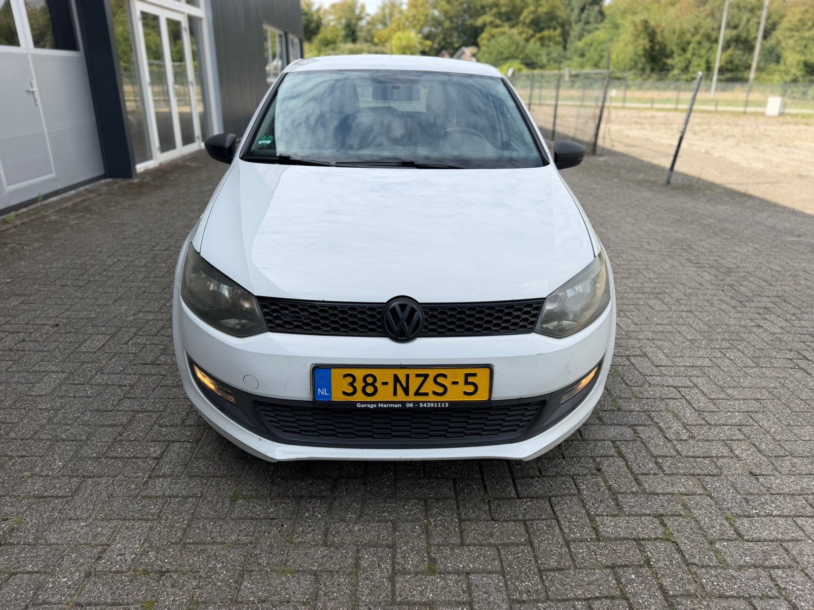 Volkswagen Polo 1.2 TDI 55KW BM 2011 Wit Rijd goed, Auto's, Voorwielaandrijving, Euro 5, Stof, 1199 cc