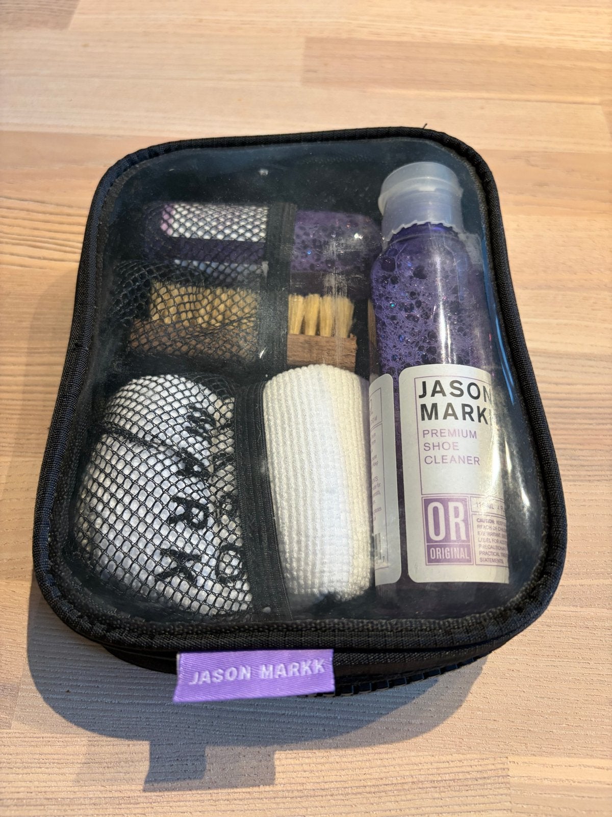 Jason Markk Travel Sneaker Cleaning Kit + Extra 118ml Bottle, Ophalen of Verzenden, Overige typen