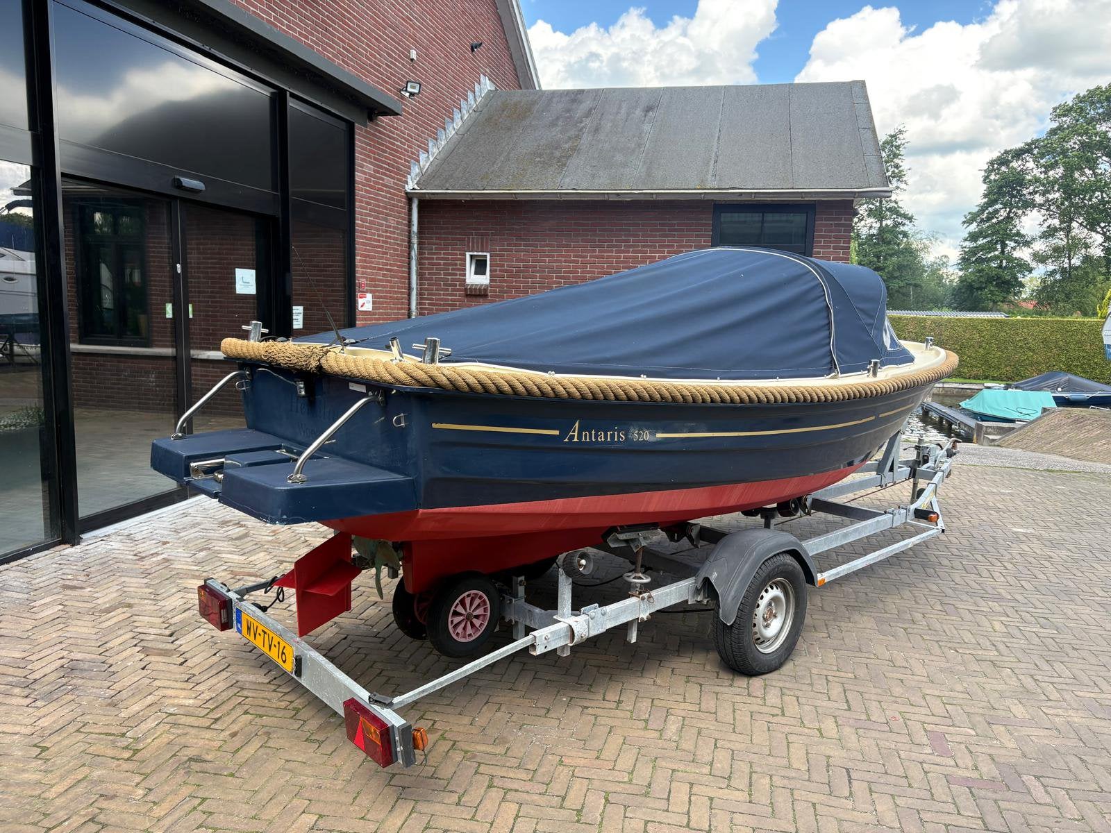 Antaris 520 Sloep – Vaarklaar & Perfect Onderhouden, Ophalen, Rondzit, Binnenboordmotor, Antaris