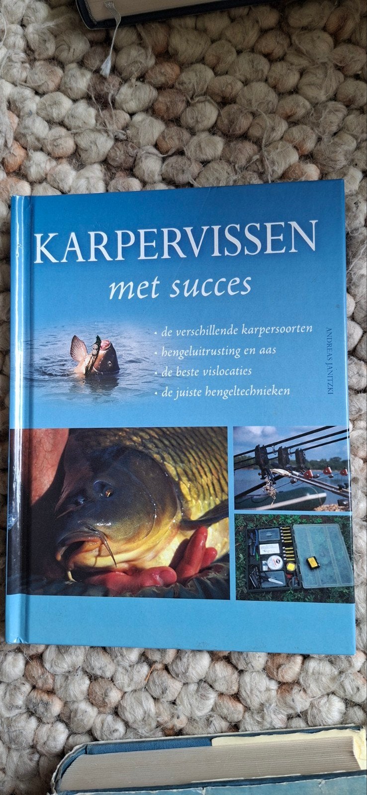 Karpervissen met succes - Andreas Janitzki, Ophalen of Verzenden, Gelezen, Andreas Janitzki, Watersport en Hengelsport