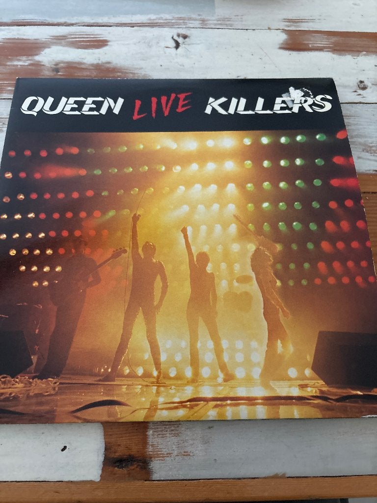 Queen live killers, Beschermende buitenhoes, Ophalen of Verzenden, Zo goed als nieuw, 12 inch