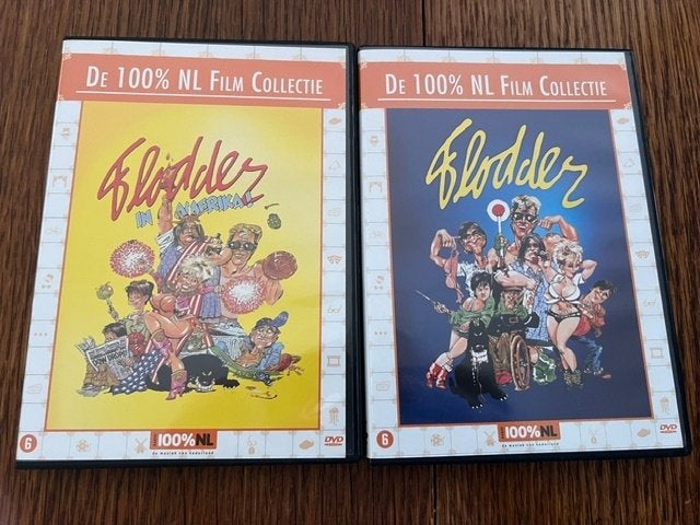 Flodder De Film + Flodder in Amerika Nieuwstaat, Alle leeftijden, Ophalen of Verzenden, Zo goed als nieuw, Romantische komedie