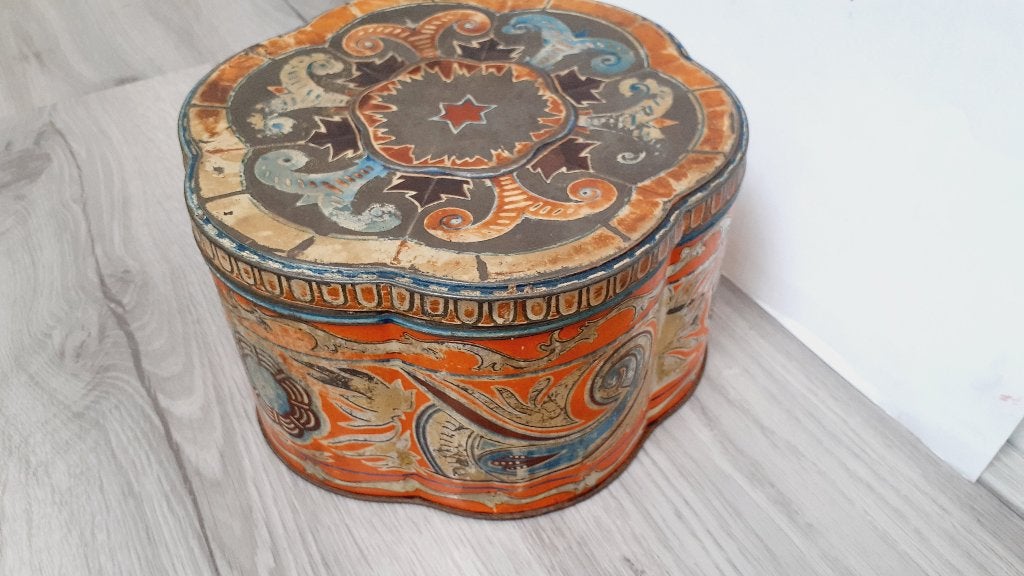 vintage blik, Verzenden, Gebruikt, Overige