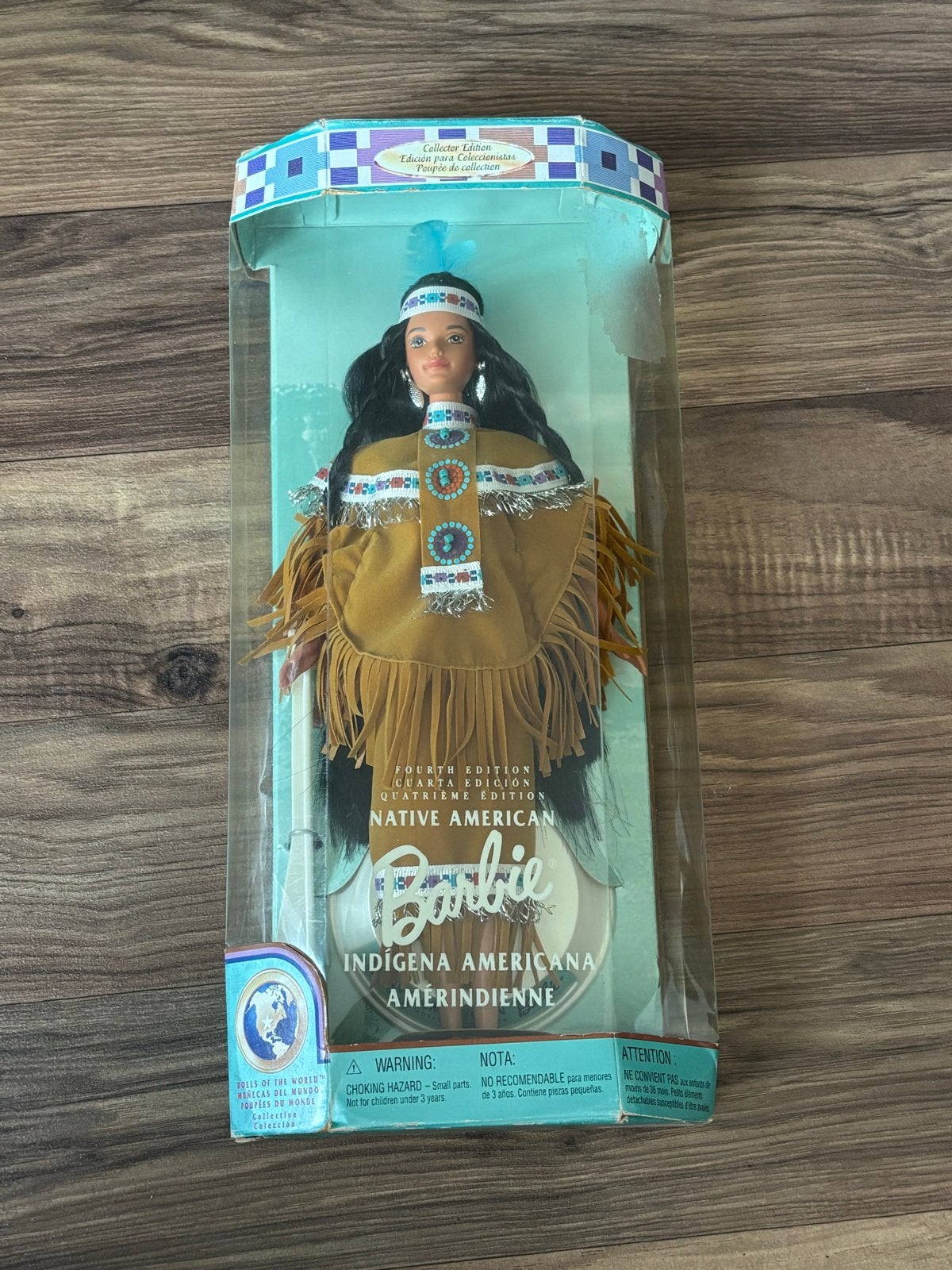 Barbie Native American Collector Edition NRFB Mattel, Ophalen of Verzenden, Zo goed als nieuw, Fashion Doll