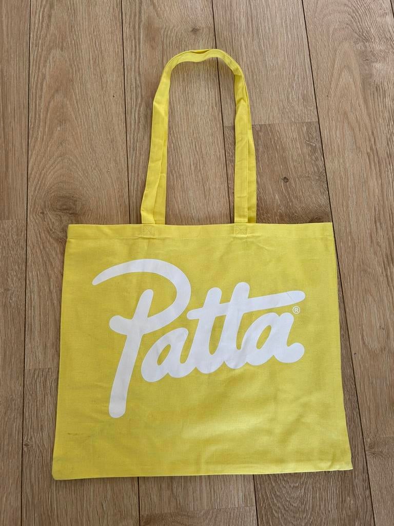Patta Totebag, Sieraden, Tassen en Uiterlijk, 40 tot 60 cm, 30 cm of meer, Geel, Nieuw