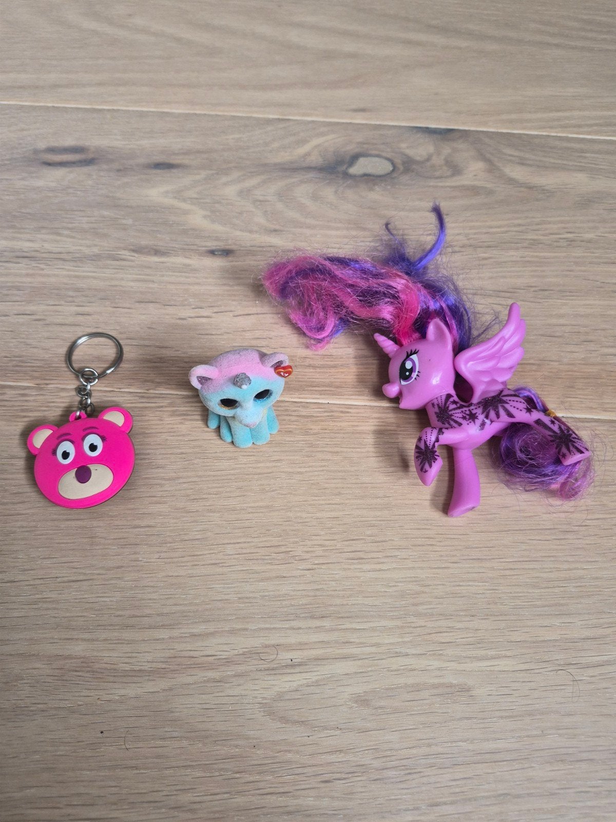 My Little Pony, Ty en Preston Palace sleutelhanger, Ophalen of Verzenden, Gebruikt