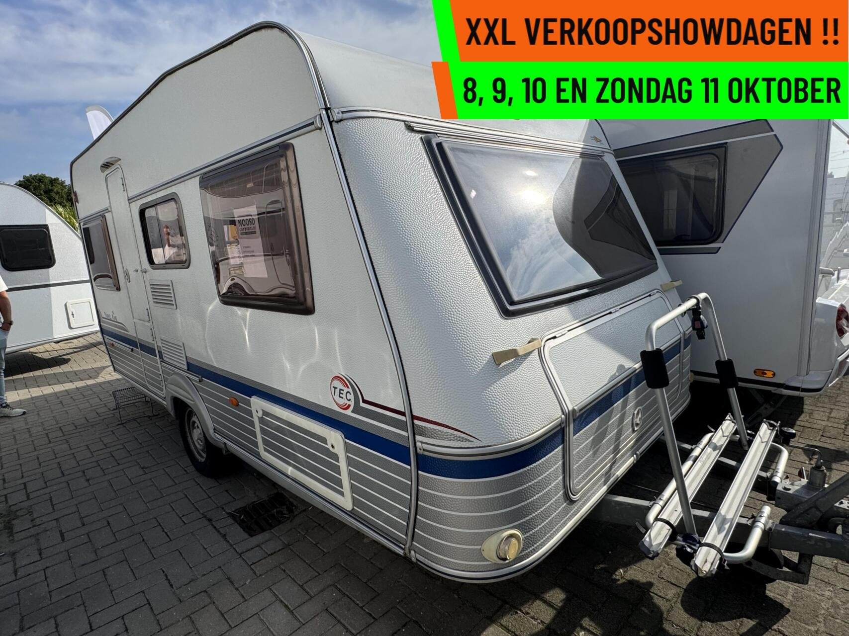 Tec Travel King 450 MOVER + VOORTENT + VASTBED, T.E.C., Bedrijf, Serviceluik, 750 - 1000 kg