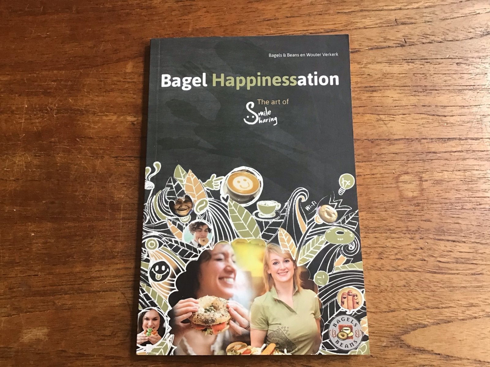 Bagel Happinessation: The Art of Smile Sharing, Ophalen of Verzenden, Zo goed als nieuw