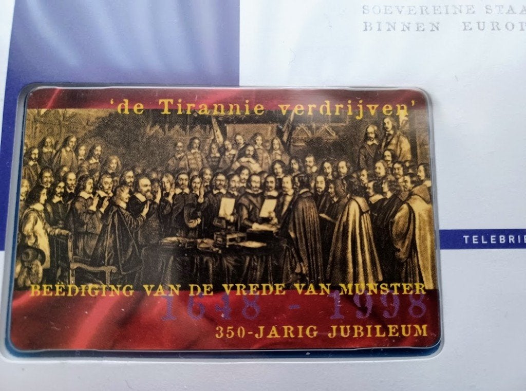 Telebrief 22 De Vrede van Münster - 1998, Verzenden, Overige materialen, Nederland