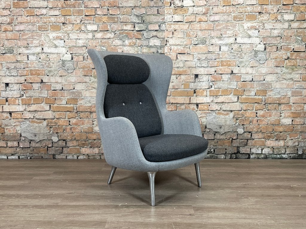 Fritz Hansen Ro Chair bij TheReSales, Huis en Inrichting, Ophalen, Design, 75 tot 100 cm, Zo goed als nieuw
