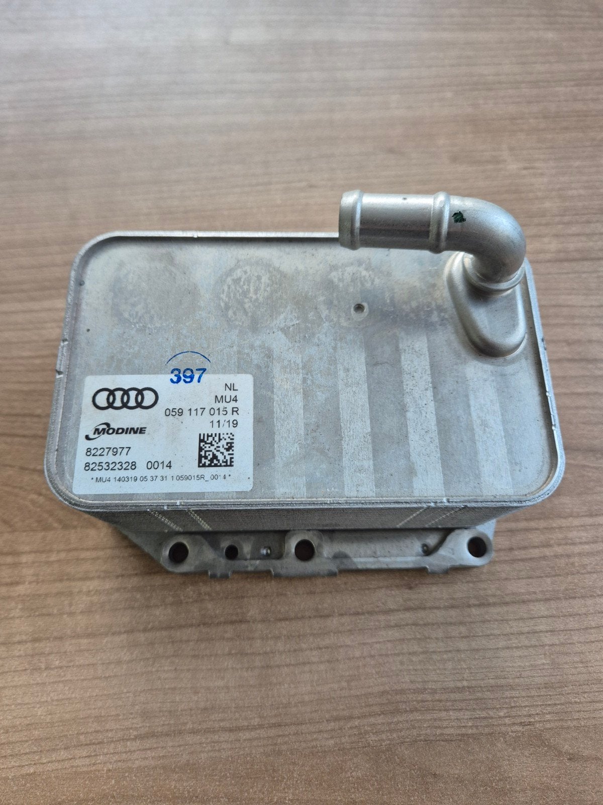 Audi Oliekoeler 059 117 015 R - Gebruikt, Ophalen, Nieuw, Audi