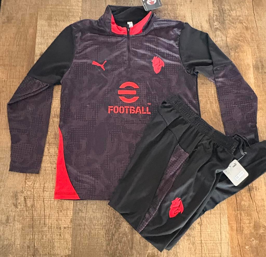 Ac Milan Trainingspak 25/26 Nieuww!, Ophalen of Verzenden, Nieuw, Jongen of Meisje, Setje