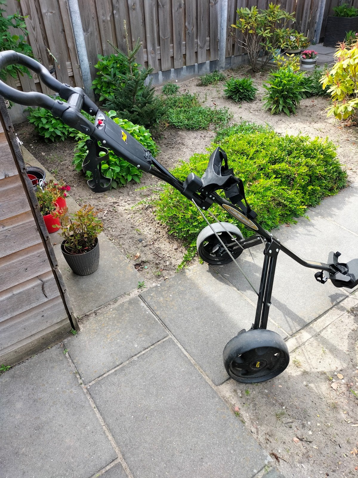 Bagboy ZGAN golftrolley - Zeer weinig gebruikt, Sport en Fitness, Golf, Ophalen, Zo goed als nieuw, Golfkar, Overige merken