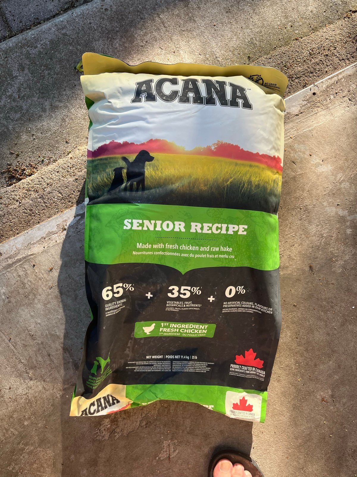 Acana senior recipe hondenvoer 10,4 kg, Ophalen of Verzenden