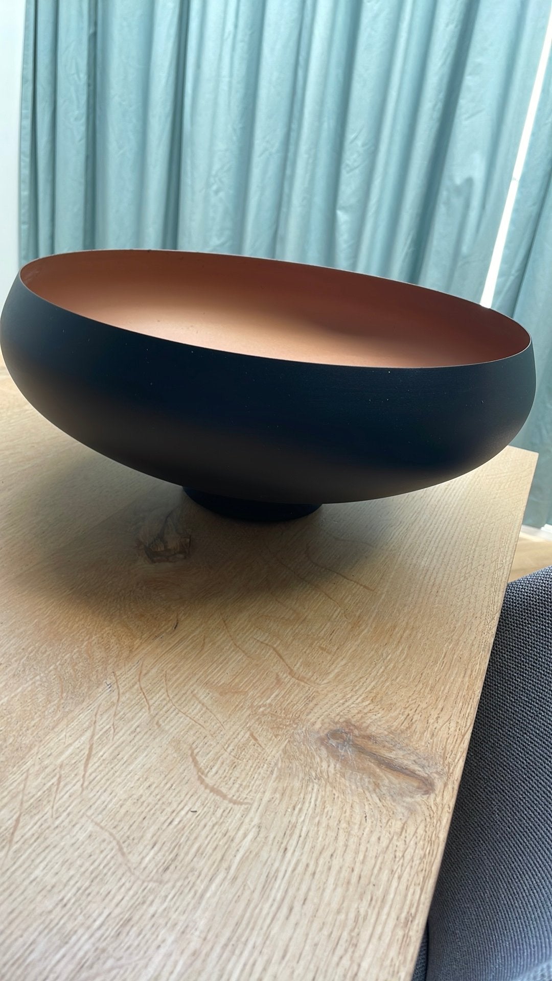 Mooie zwart brons plafond lamp, Ophalen, Zo goed als nieuw