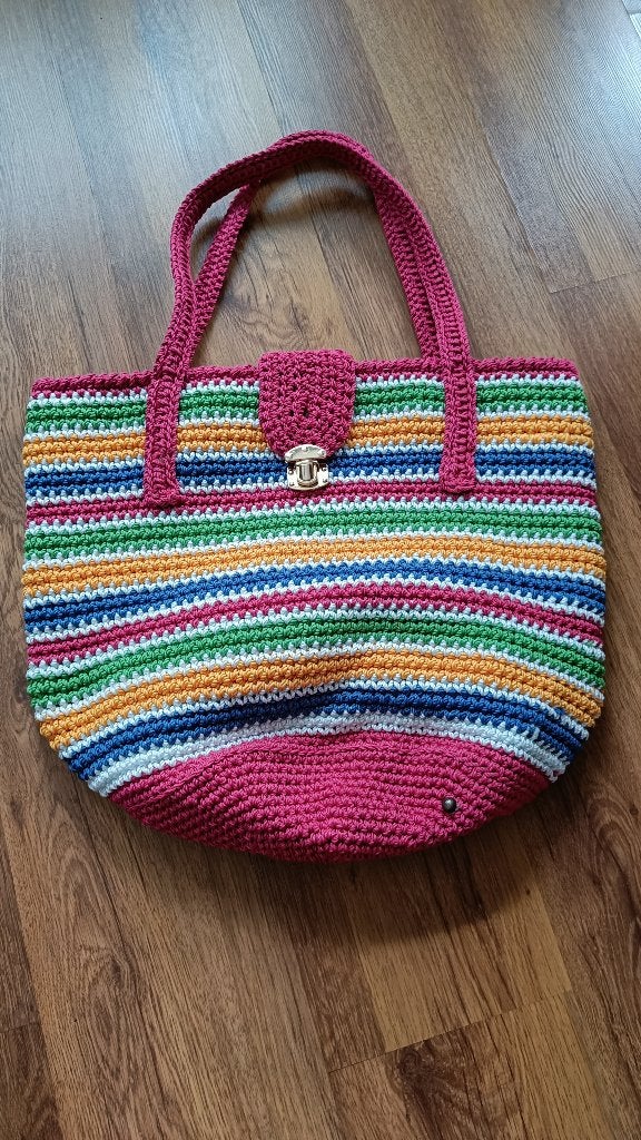 Kleurrijke tas uit Egypte met sluiting (nieuw), Ophalen of Verzenden, Nieuw, Overige kleuren
